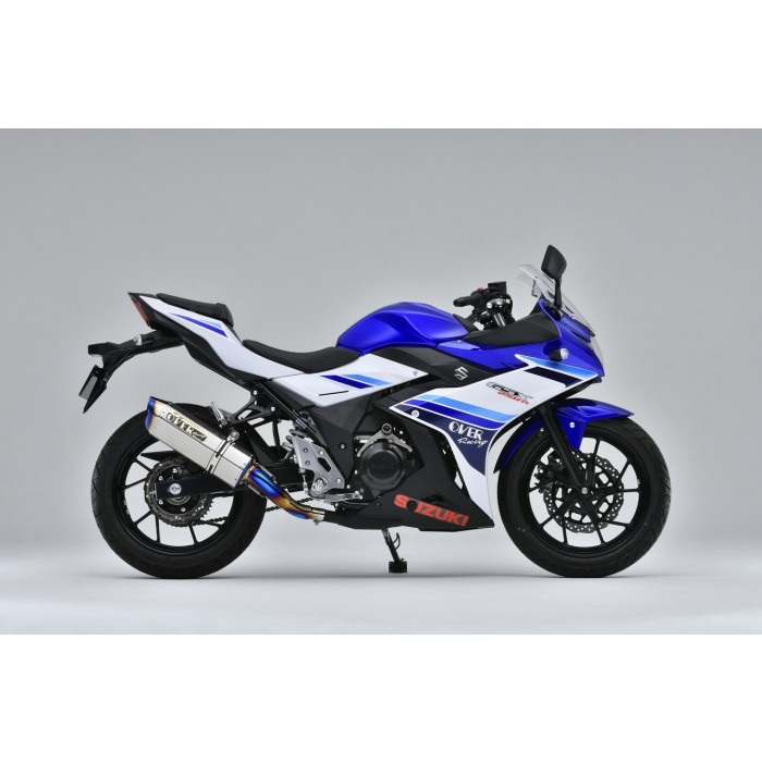 TT-Formula RS スリップオンマフラー (フルチタン) GSX250R｜スリップ