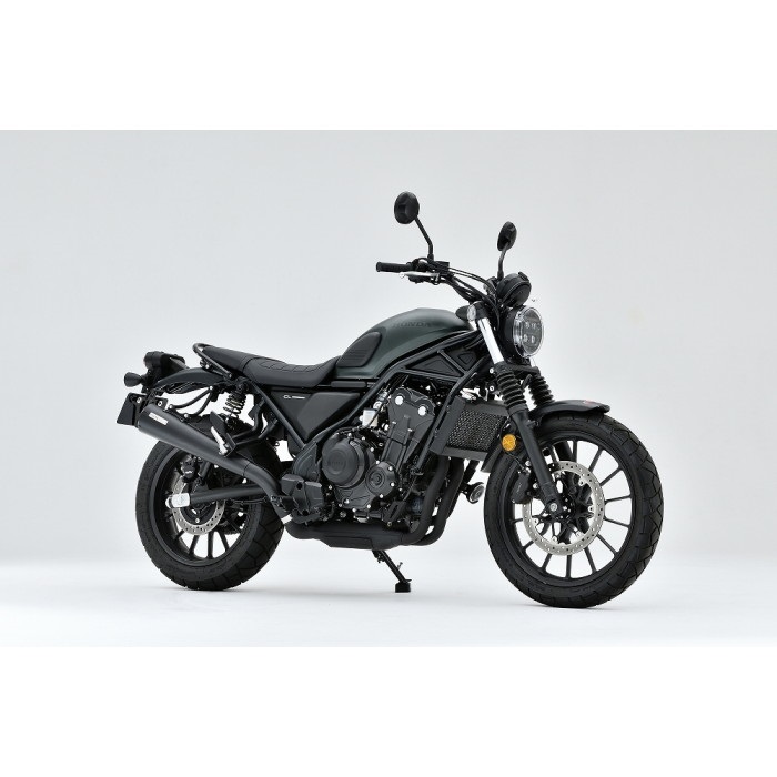 Highlander スリップオン マフラー ブラック CL500(23-)｜スリップオン