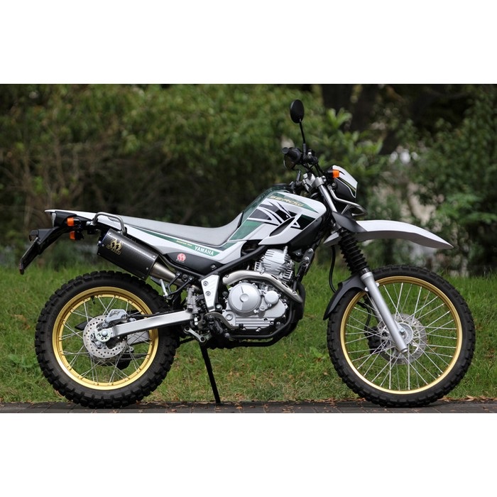 POWERBOX スリップオンマフラー Titan＆Carbon SEROW250 18