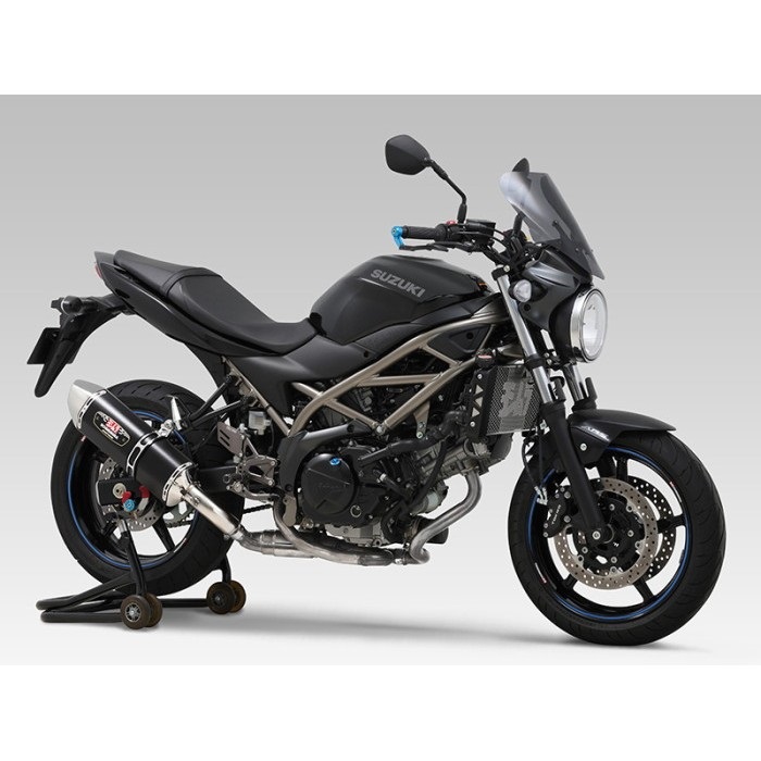 R-77Jサイクロン EXPORT SPEC 政府認証 スリップオンマフラー SV650 22