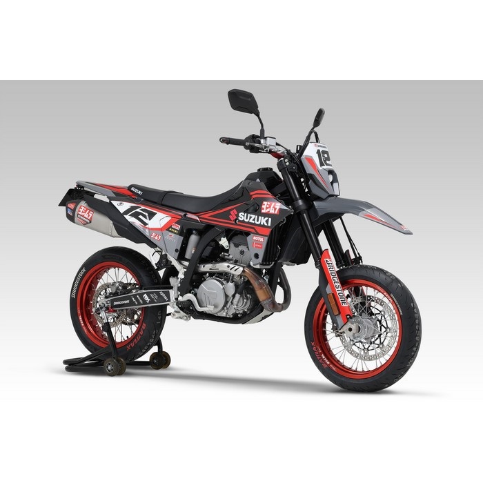 DR-Z4S/4SM Slip-On RS-12 サイクロン (SSF サテンフィニッシュカバー