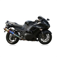 ワイバン ツイン スリップオンマフラー ZZR1400/ZX-14 06-07｜スリップ