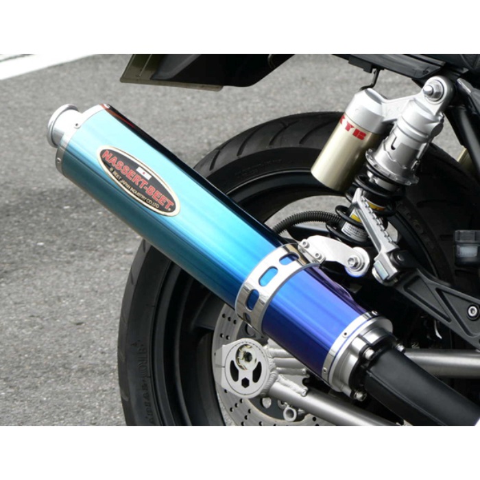 New N-R スリップオンマフラー ZRX400 98-07｜スリップオン