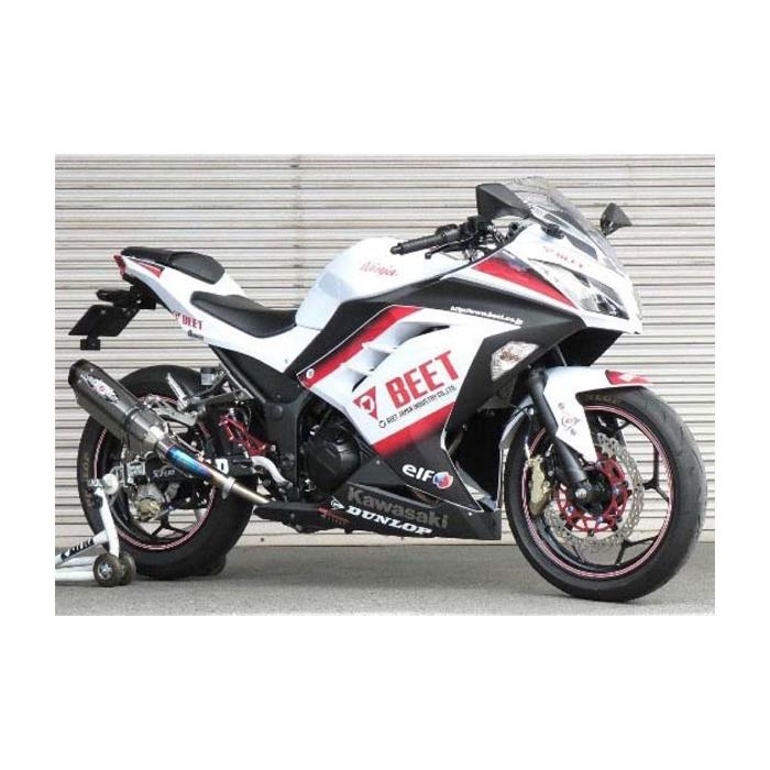 N-EvoⅡ スリップオンマフラー Ninja250/Z250 -17｜スリップオン