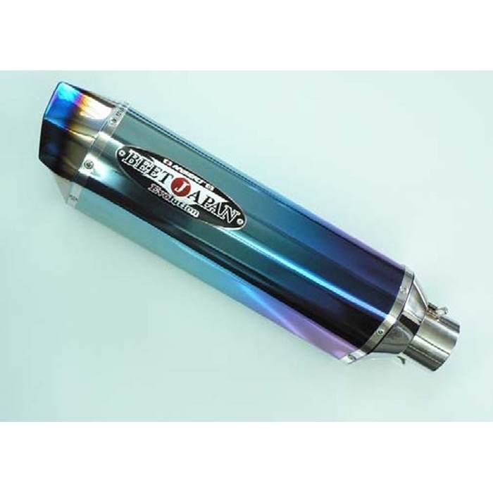 R-Evo TypeⅡ 汎用 サイレンサー 350㎜(R)｜スリップオンサイレンサー