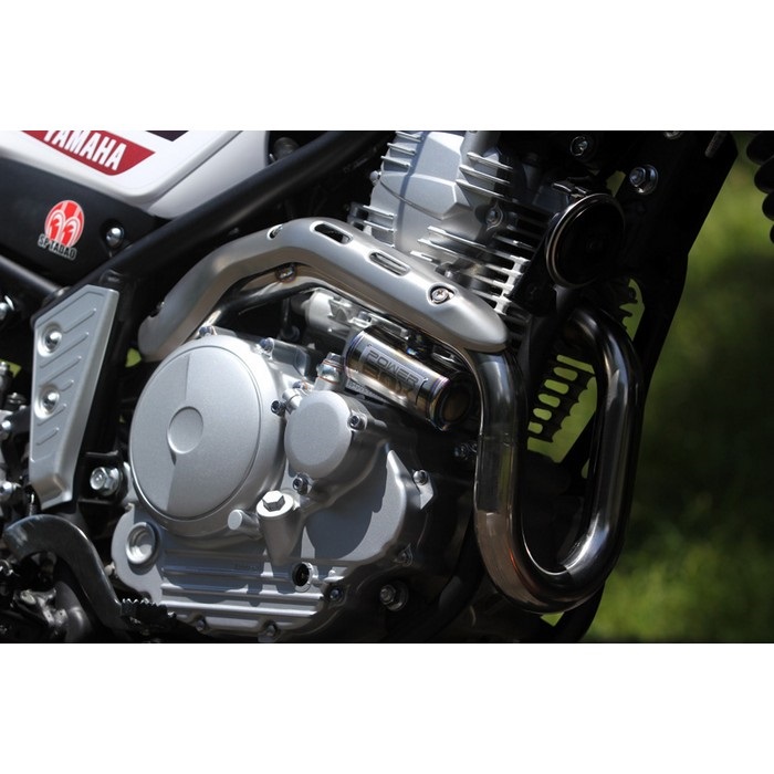 POWERBOX パイプ TitanSolid SEROW250/XT250X 08-｜エキゾーストパイプ