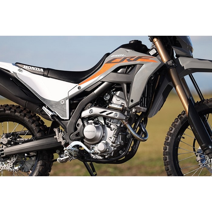CRF250L  POWER BOX (パワーボックス) パイプ SP忠男】CRF250LにPOWER BOX PIPEを取り付けた話【パワー