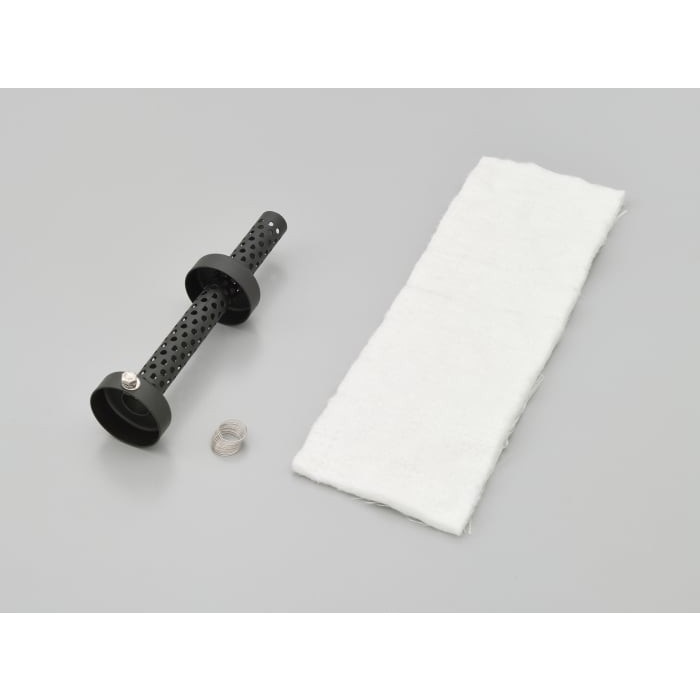 インナーサイレンサー グラスウール消音 スチール 汎用(外径：Ф52.5)