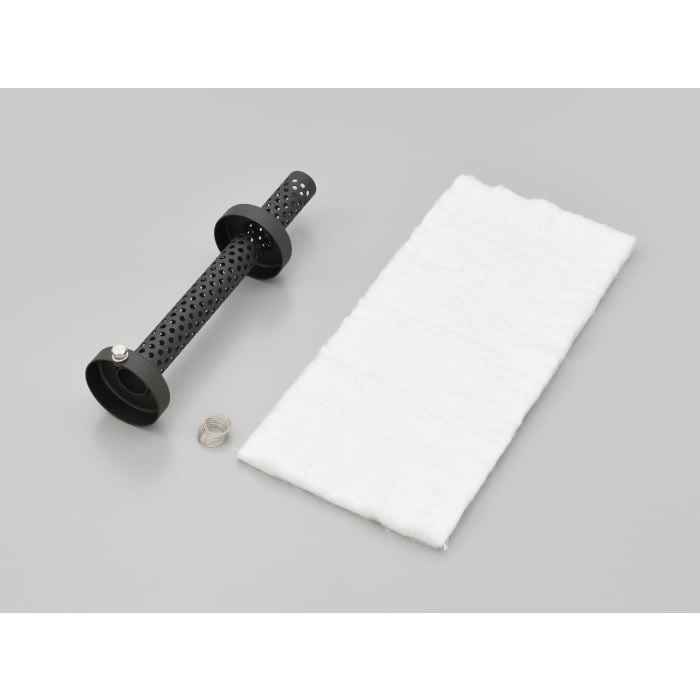 インナーサイレンサー グラスウール消音 スチール 汎用(外径：Ф62.5)