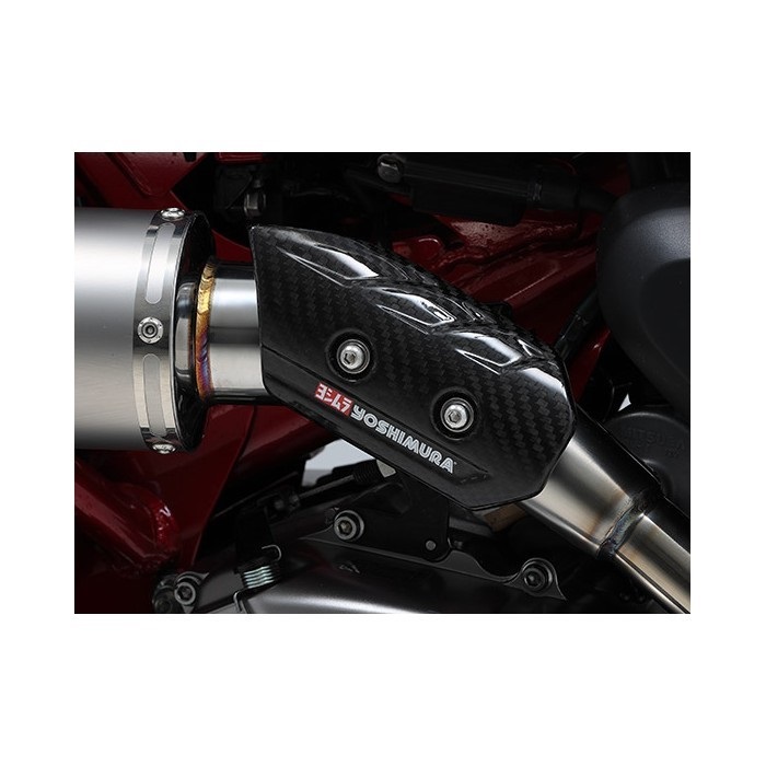 カーボンヒートガードセット TYPE-1 Monkey125 18-｜その他マフラー