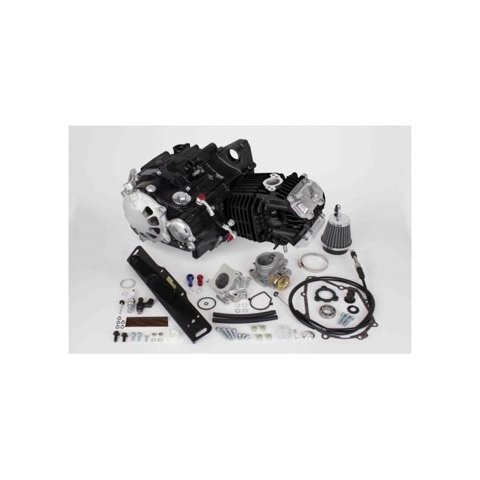 グロムjc75武川 クラッチカバー、オイルクーラー、ビックスロットル SP