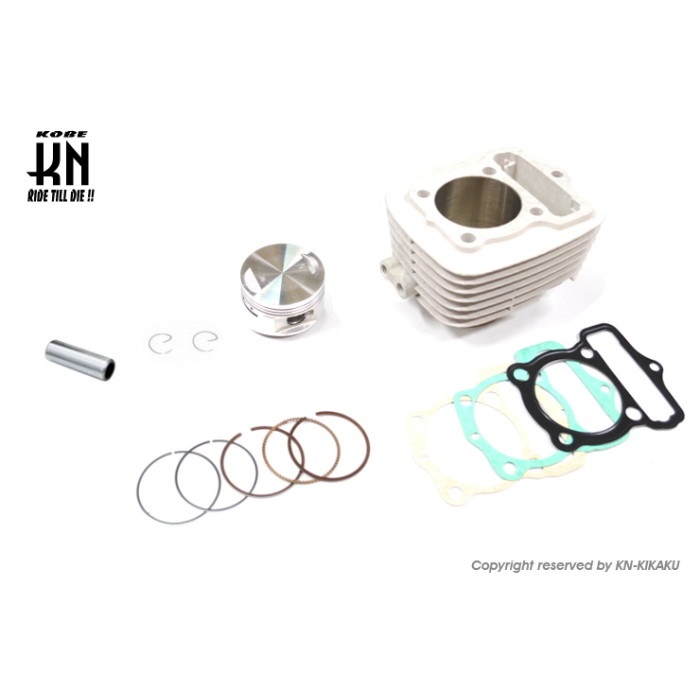 エイプ 不動エンジン 115ボア セラミックボアアップキット 【57mm/115cc】【エイプ100】｜ボアアップ