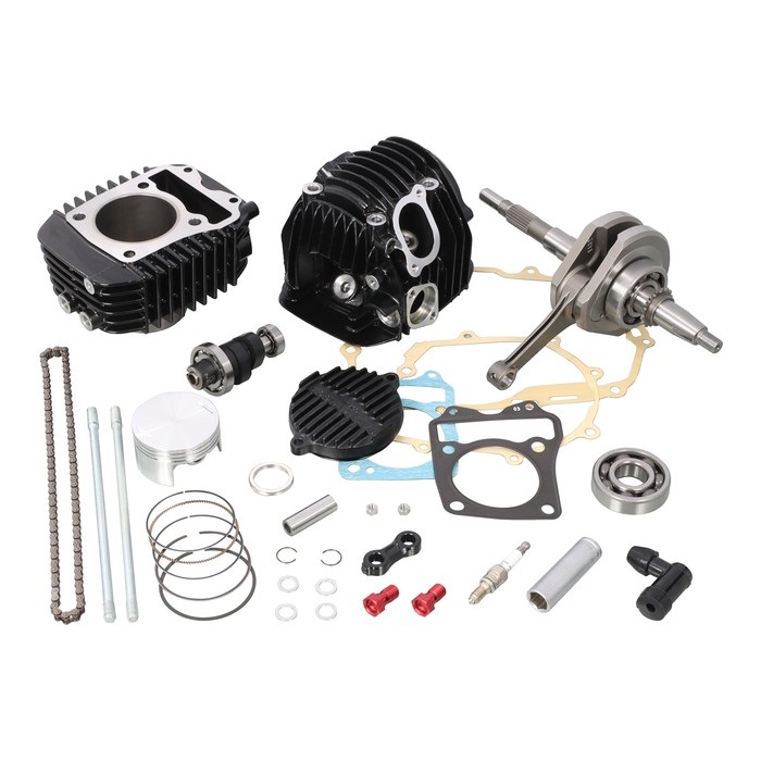 181cc NEO ボアアップKIT 181cc/ブラック グロム(JC61/JC75