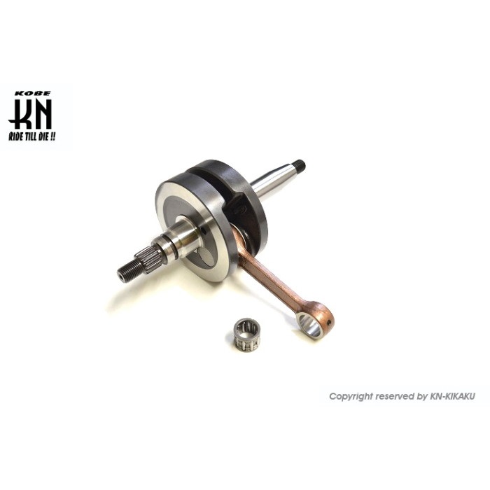 クランクシャフト【STDサイズ】NSR80前期12mmピン｜クランクシャフト