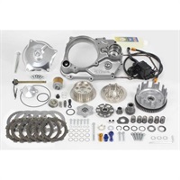 スペシャルクラッチキット TYPE-R (WET/スリッパー/油圧式)12V DAX（SP武川社クロスミッション用/シルバー塗装）