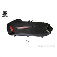 KOSO軽量クランクケースカバー シグナスX 4/5型/BWS R/125 2型(2JS/BG1)レッド