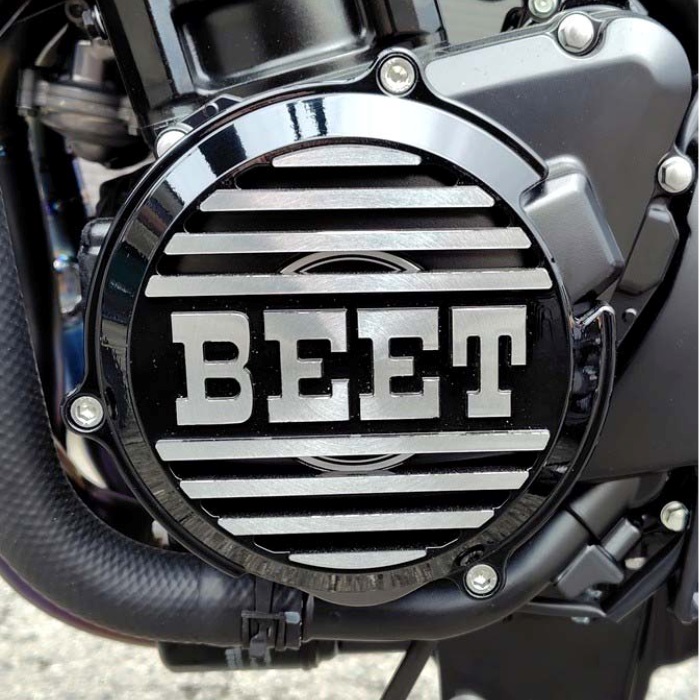 ジェネレーターカバー Z900RS(ブラック/シルバー)