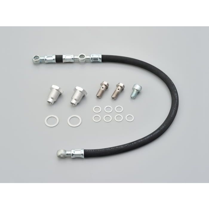 KEDO ツインオイルライン レース  SR400 78-21(ブラックホース)