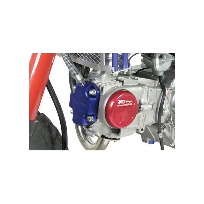 L.シリンダーヘッドサイドカバー(レッド) 6V/12Vモンキー / ゴリラ