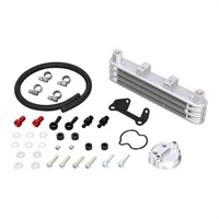 スーパーオイルクーラーKIT 3段コア・シリンダーヘッド下部マウント モンキー125（JB03）等