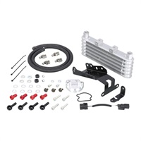 スーパーオイルクーラーKIT 5段コア・フレーム下部マウント モンキー125（JB03）