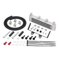 スーパーオイルクーラーKIT 3段コア・フレーム下部マウント CT125ハンターカブ（JA55）