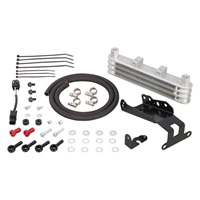 スーパーオイルクーラーKIT 3段コア・フレーム下部マウント モンキー125（JB03）KITACO社製クラッチカバーKIT対応