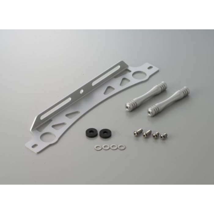 ラウンドオイルクーラーステーセット 11-16R ZEPHYR1100/RS(シルバー)