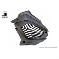 MOS ラジエーターカバー【シグナスGRYPHUS(6型)/BWS125(3型)/NMAX125/155(2型/V2)/X FORCE】ブラック