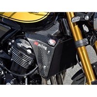ラジエターシュラウド 綾織りカーボン Z900RS 21-23｜ラジエター
