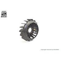 MOS 2020年モデル カラー軽量クーリングファン【シグナスX/BWS125/R/X】ブラック