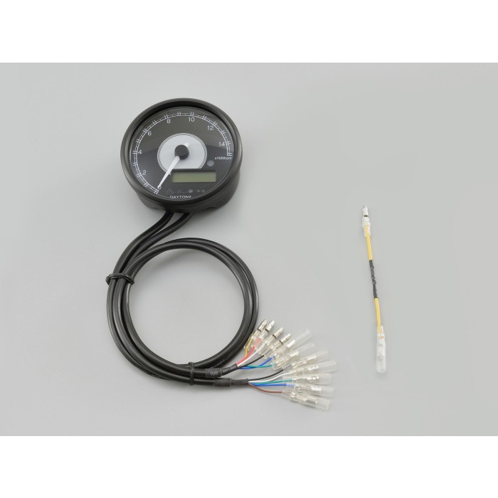 VELONA 電気式タコ＆スピードメーター Φ80(表示：15000rpm)