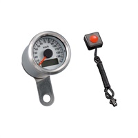 LEDバックライトミニミニスピードメーターステッピン（ワイヤー式スピードメーター車対応）