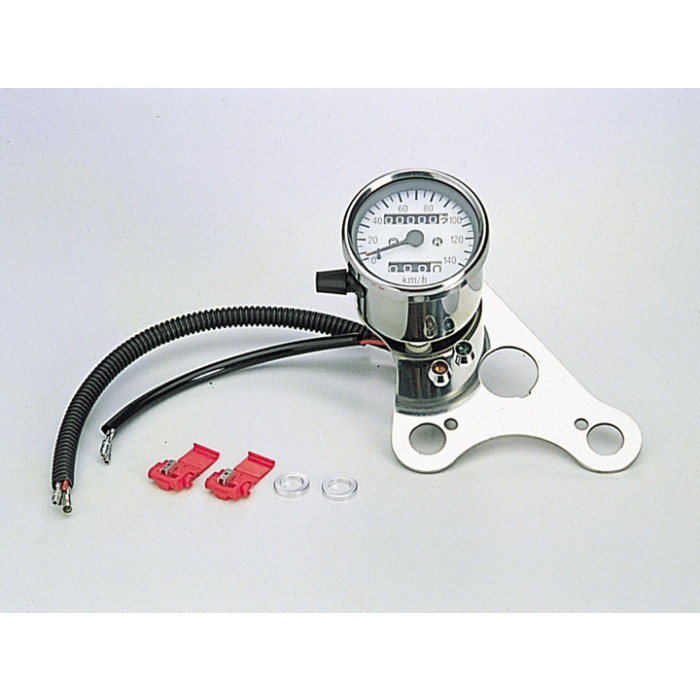 エイプ100 スピードメーター ◇送料無料◇汎用 12V LED スピードメーター タコメーター 燃料