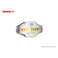 KOSO LED電圧チェッカー【CNCシルバー】