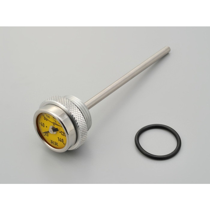 RRディップスティック付油温計 SR400 / 500 78-08 / SR400 FI 10-21(イエロー)