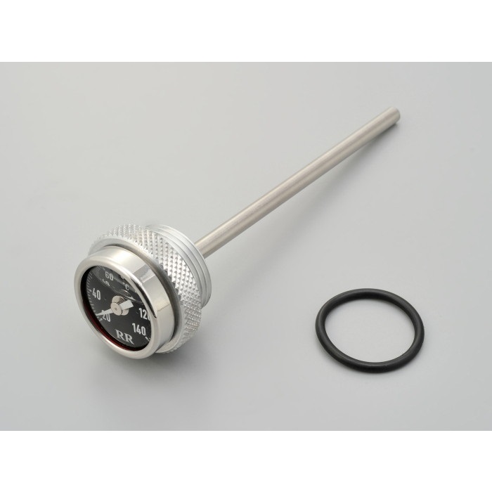 RRディップスティック付油温計 SR400 / 500 78-08 / SR400 FI 10-21(ブラック)