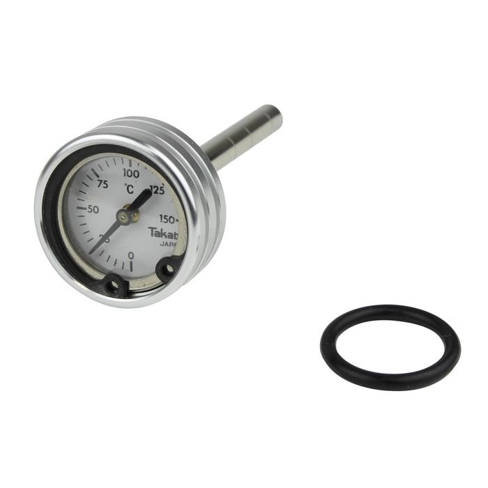 ネオクラシック油温計SRX400/600(-1989)モンキー・ゴリラAPE50/100フォルツァ(MF08)(MF-10)(シルバー)