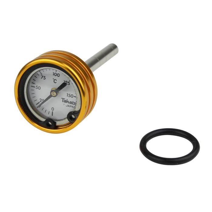 ネオクラシック油温計SRX400/600(-1989)モンキー・ゴリラAPE50/100フォルツァ(MF08)(MF-10)(ゴールド)