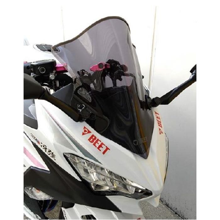 ninja400 才谷屋スクリーン 車検対応 マットブラック（18～ NINJA250 