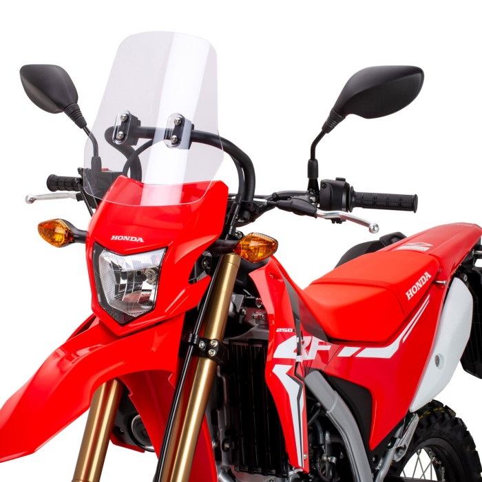 【売り切り御免！】 アドベンチャー ウィンドシールド ライトスモーク CRF250L/M アクセサリー