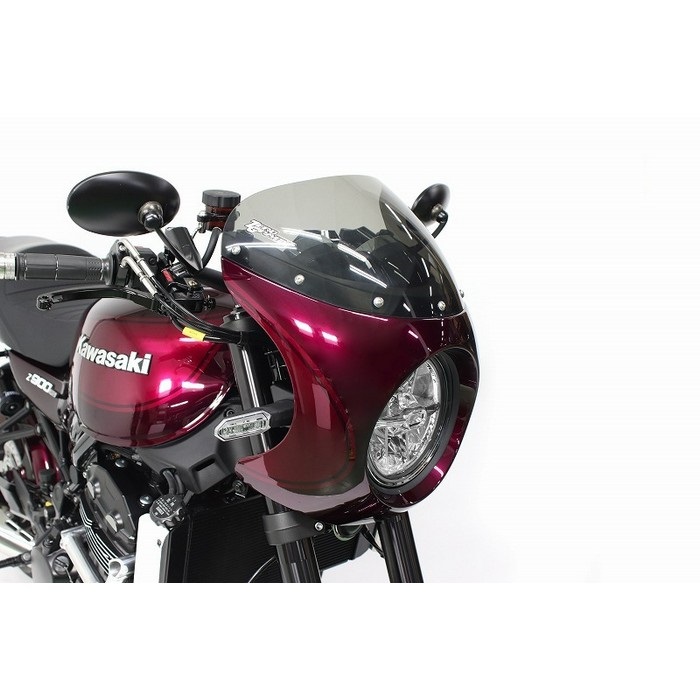 ビキニカウル FRP製 黒ゲルコート仕上げ Z900RS 18-25(スモークスクリーン)