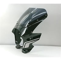 BLUSTER II (ブラスターII) スーパーバイカーズビキニカウル【XJR1300 11】【ブラックメタリックX (ストライプ)】