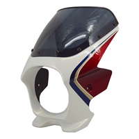 BLUSTERII スーパーバイカーズビキニカウル CB1300SF '18~'19 パールサンビームホワイト/レッド