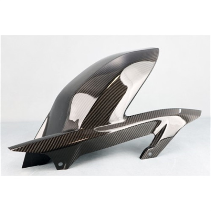 【美品】Z900RS カーボンリヤフェンダー（綾織） リアフェンダー 綾織ドライカーボン SPL形状 Z900RS｜フロント