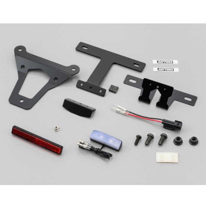 ダックス125 デイトナ　フェンダーレスキット　中古 DAYTONA（バイク用品） デイトナ D92650 LEDフェンダーレス