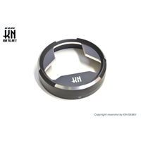 デュアルカラーガソリンタンクカバー【NMAX125/NMAX155】マットブラック/シルバー