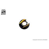 デュアルカラーガソリンキャップカバー【シグナスグリファス/X FORCE/JOG125】マットブラック/ゴールド