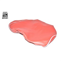 2WAY シートカバー【ゴム入り】 国産高品質【ジャイロX /TD01】レッド
