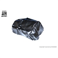 シートカバー【ディオ110/JF31】ゴムなし【張替タッカー用】ブラック